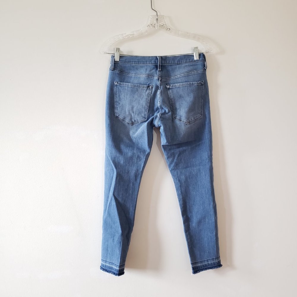 Banana Republic Medium Wash Premium Denim Skinny Jeans 27P - Picture 5 of 9